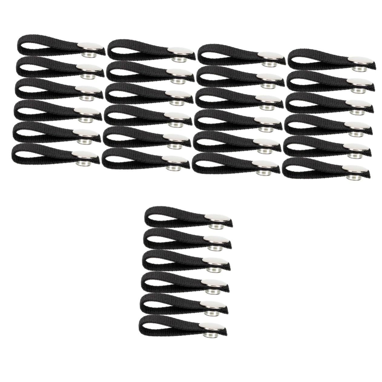 Gatuida 15pares Correa De Barbilla Desmontable para Casco De Hockey Repuesto De Alta Durabilidad Instalación Fácil Accesorio Esencial para Jugadores De Hockey