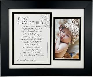 First Grandchild Photo Frame With Poem