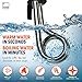 Lewis N. Clark Portable Immersion Water Heater, Electric Kettle Alternative for Coffee, Tea + Hot Chocolate, Camping, Travel + Office w/Travel Adapter, Black