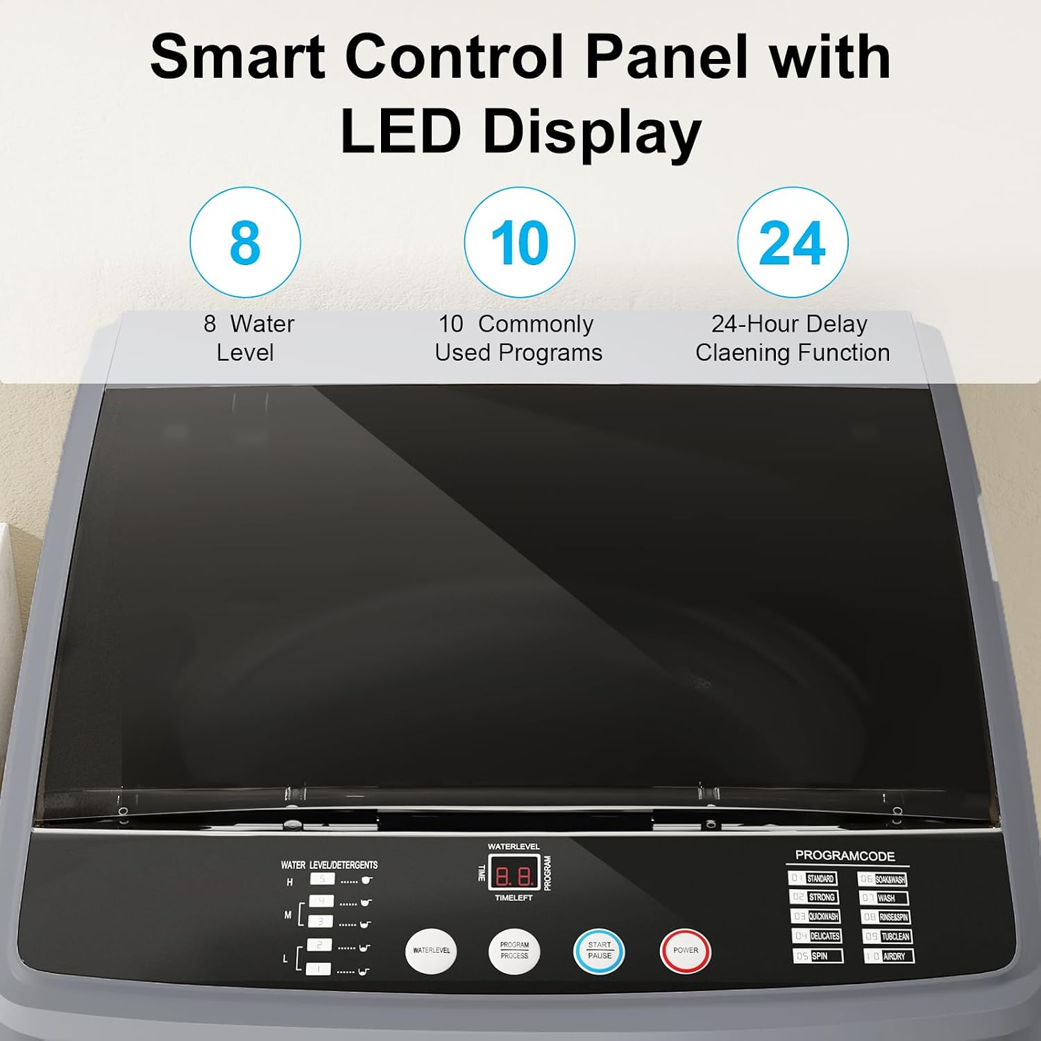 TABU Compact Washer Control Panel