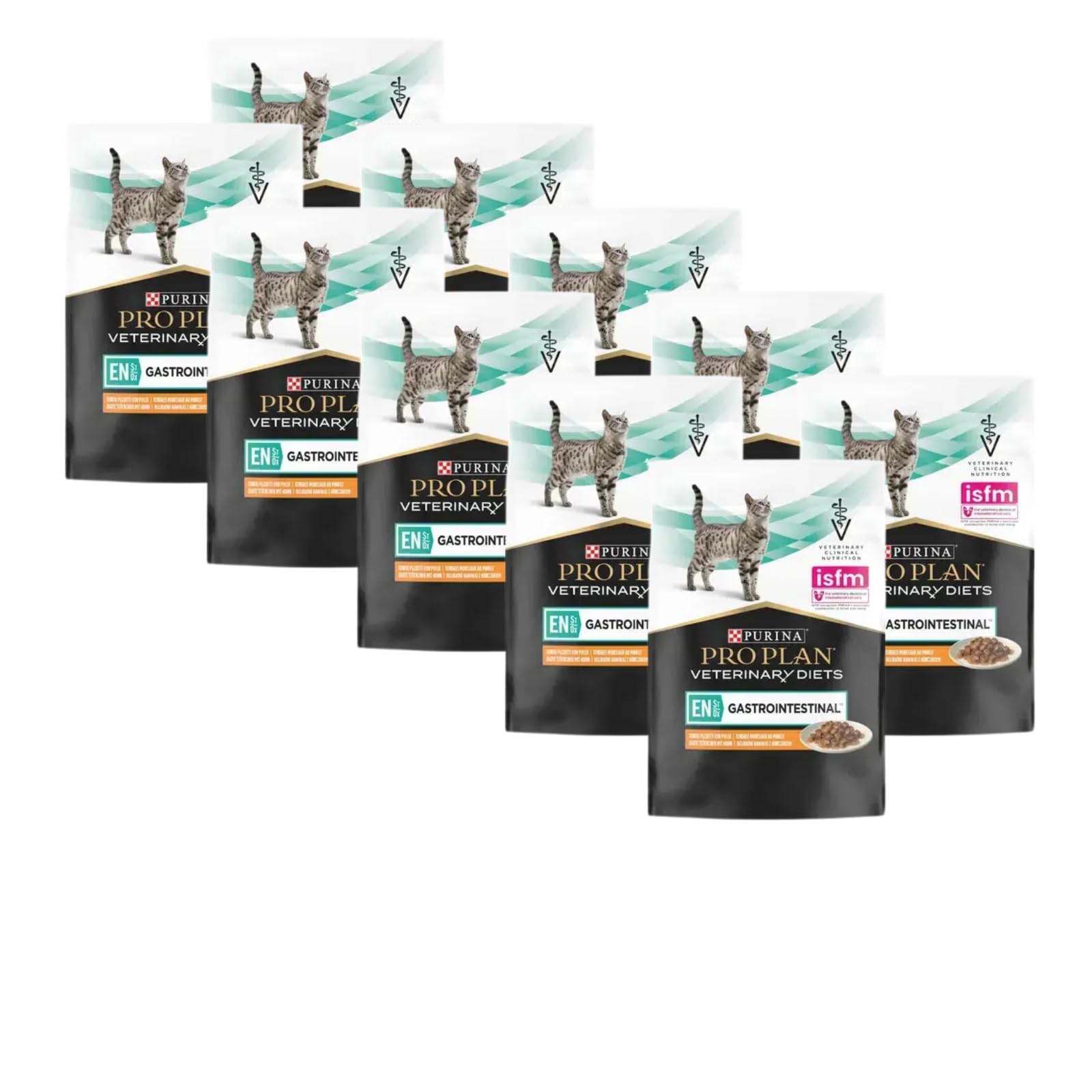 Purina Pro Plan Veterinary Diets Gastrointestinal – 4x10x85g Per Gatti, Supporto Digestivo E Convalescenza