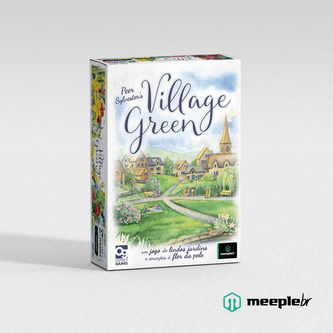 MeepleBR, Village Green, Jogo de Tabuleiro Família, 1 a 5 jogadores MeepleBR, Village Green, Jogo de Tabuleiro Família, 1 a 5 jogadores