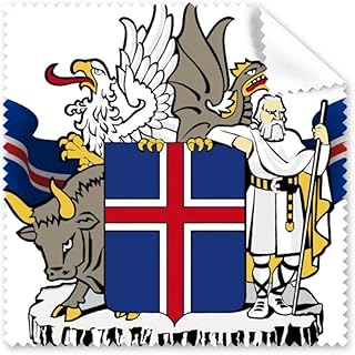 Norway National Emblem Country Symbol Cleaning Cloth Phone Screen Glasses Cleaner 5pcs