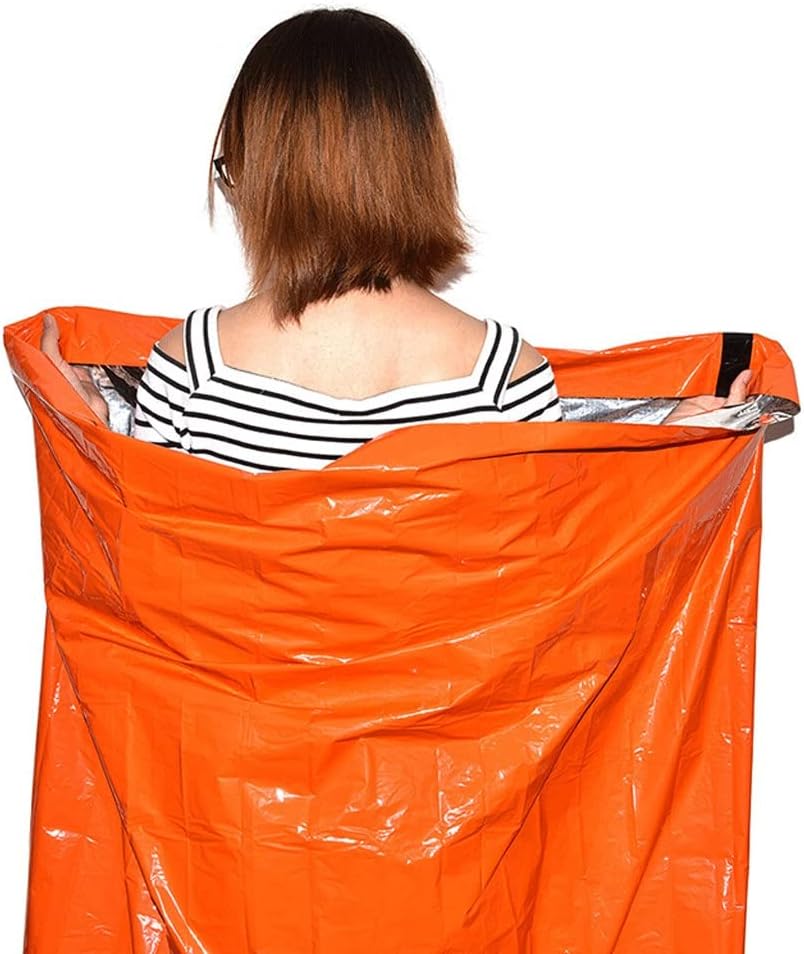 Outdoor Handy First Aid Blanket PE Foil Warming Blanket Camping Emergency Tent First