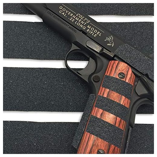 Red Cat Pistol & Gun Grip Tape - Tactical Style Police Military Grade for Guns, Knives, Tools, Phones, Cameras Anything! 7 Pieces - 8.5" x 2" Massive Stick & Sandpaper Feel Non-Slip Tape for Guns