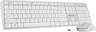 Zebronics Wireless Keyboard & Mouse Combo, 104 UV-Printed Keys, ₹ Key, 12 Multimedia Keys, Retractable Stand, 4 Button Mou Price In India