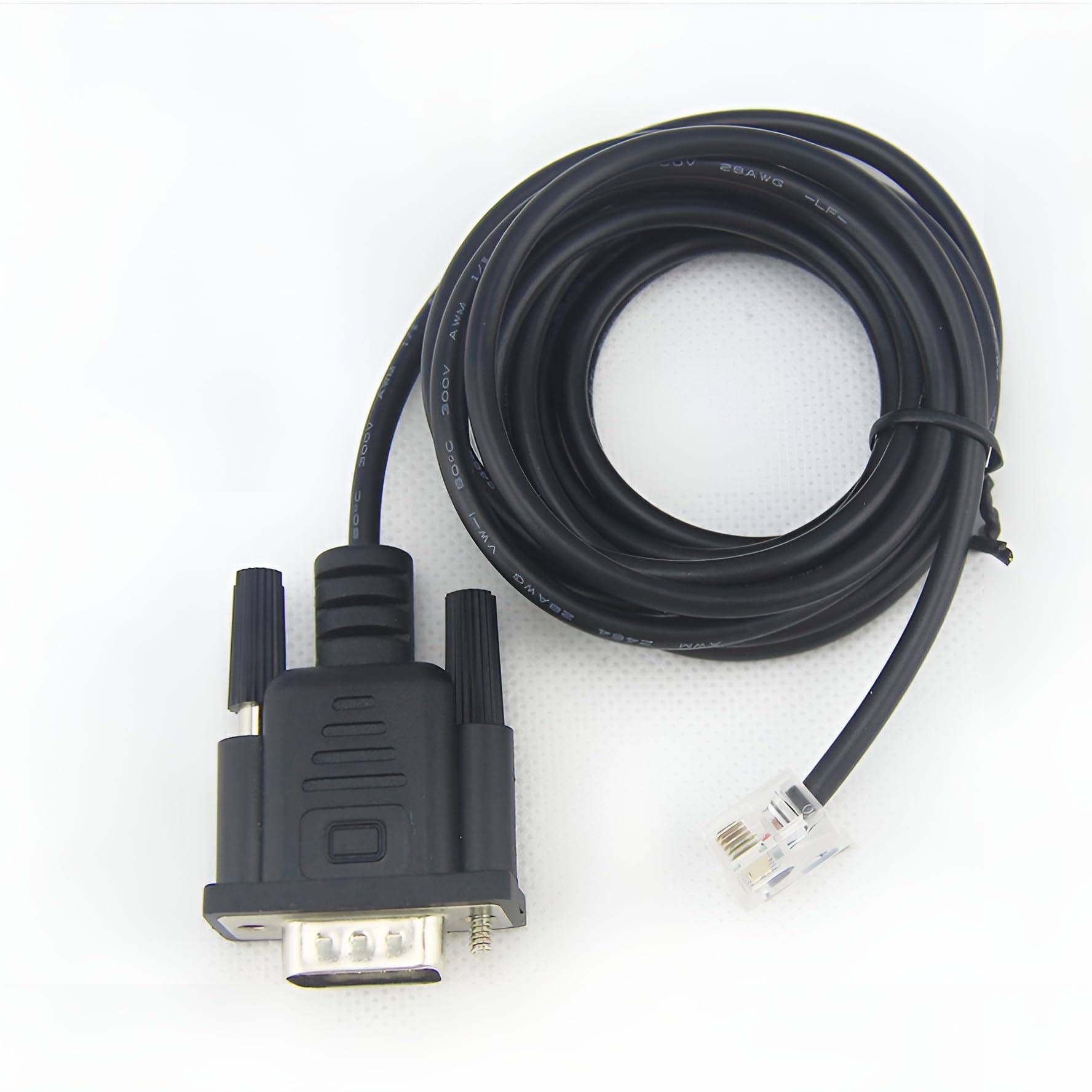 Câble de Liaison caisse RJ11 DB9 RS232 pour Terminaux de Paiement Ingenico – Compatible ICT, IWL, MOVE, DESK
