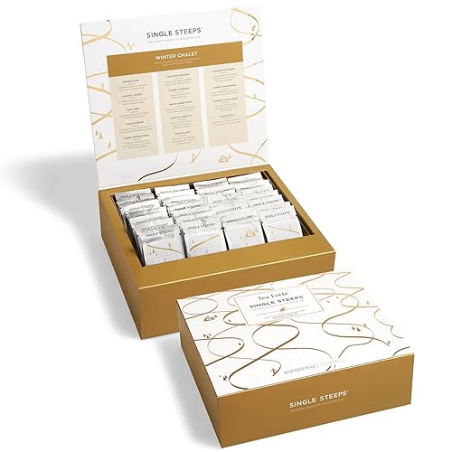 Vista 34 de Tea Forte - Muestras individuales de té de hojas sueltas, caja de té, surtido, 15 bolsas de una sola porción