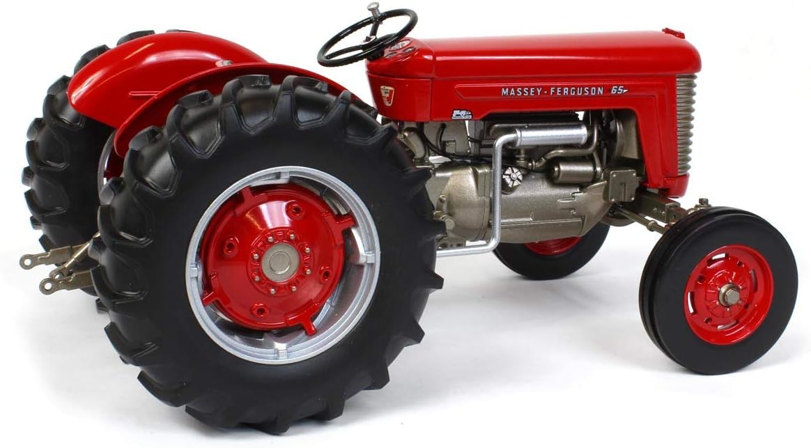 Amazon Com Spec Cast 1 16 High Detail Massey Ferguson 65 Gas Wide Classic Series Sct762 Toys Games