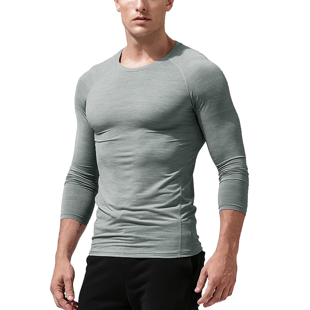 Compression Shirt Maglietta Uomo Superman A Compressione - Top In Poliestere Per Palestra, Sport E Cosplay Top Cosplay Poliestere Spandex - Foto 2