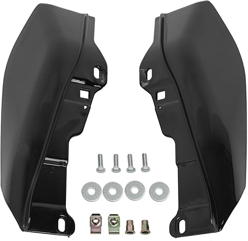 Miniatura 6 de TCT-MOTORPARTS Deflector de aire de marco medio ABS para Harley Touring Electra Street Glide Road King 2009-2023 FLHT FLTR FLHX Ultra Limited FLHTK