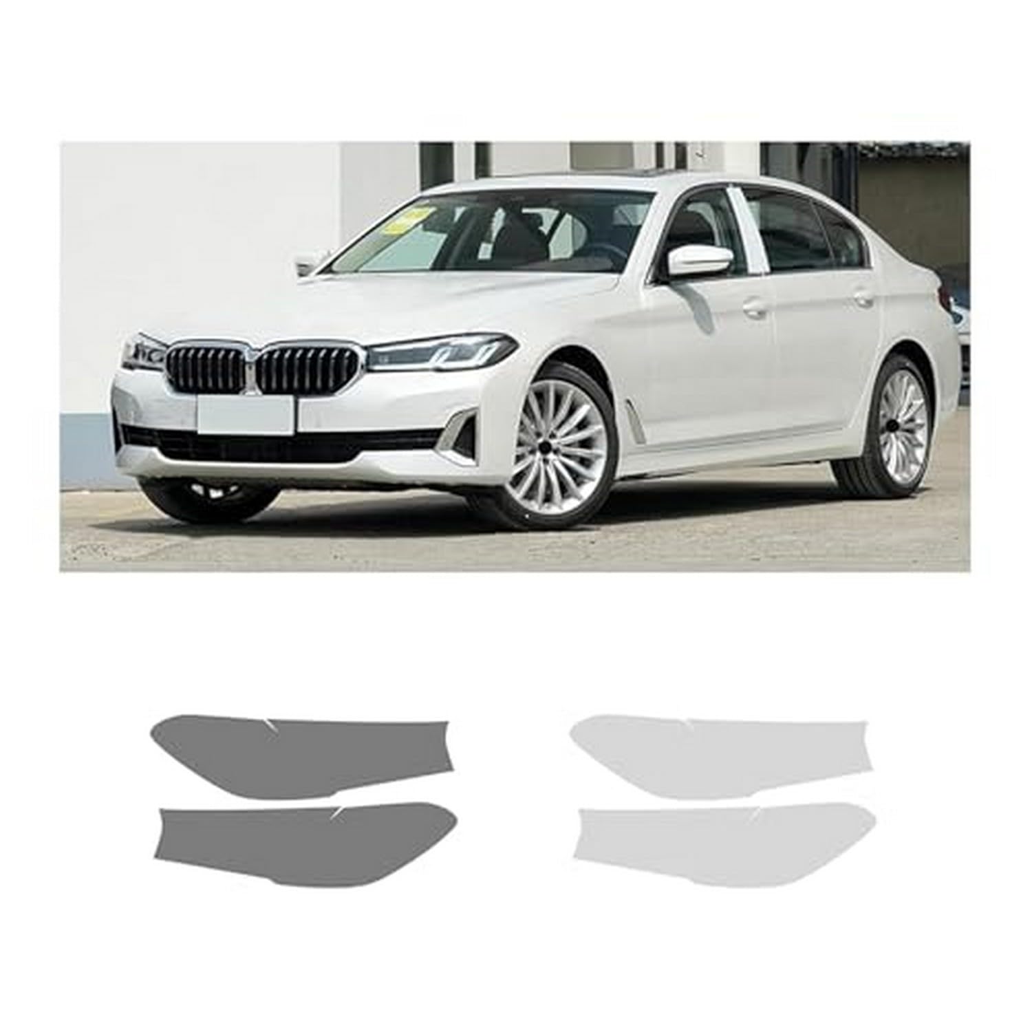 Película para faros delanteros de coche vinilo protector TPU BMW Serie 5 G30 2021