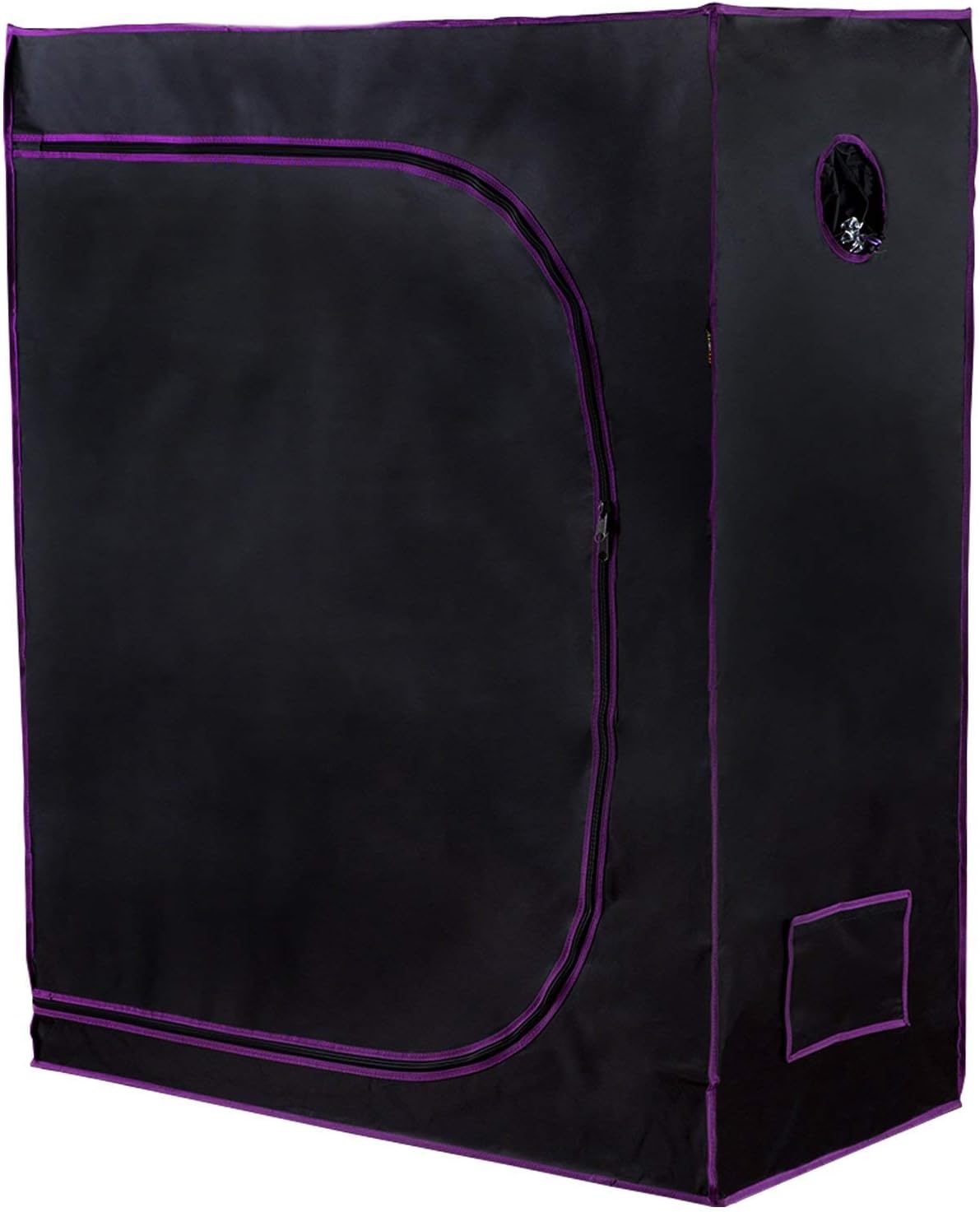 Apollo Horticulture 48”x24”x60” Mylar Hydroponic Grow Tent for Indoor Plant Growing (Renewed)