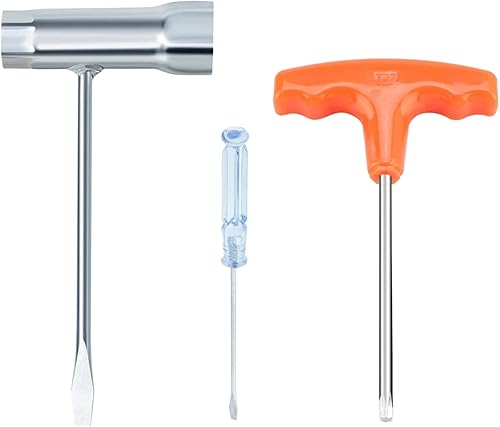 Miniatura 1 de AILEETE - Llave en T para motosierra Stihl Makita Husqvarna Dolmar Partner Echo Jonsered Poulan John Deere motosierras (motosierra Scrench,