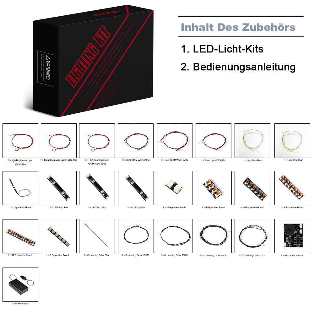 Zestaw oświetlenia LED do zestawu Lego 76252 Cień Jaskini Batmana (bez Lego), Zestaw oświetlenia dekoracyjnego do zestawu Lego Cień jaskini Batmana, Zabawka kreatywna — wersja standardowa