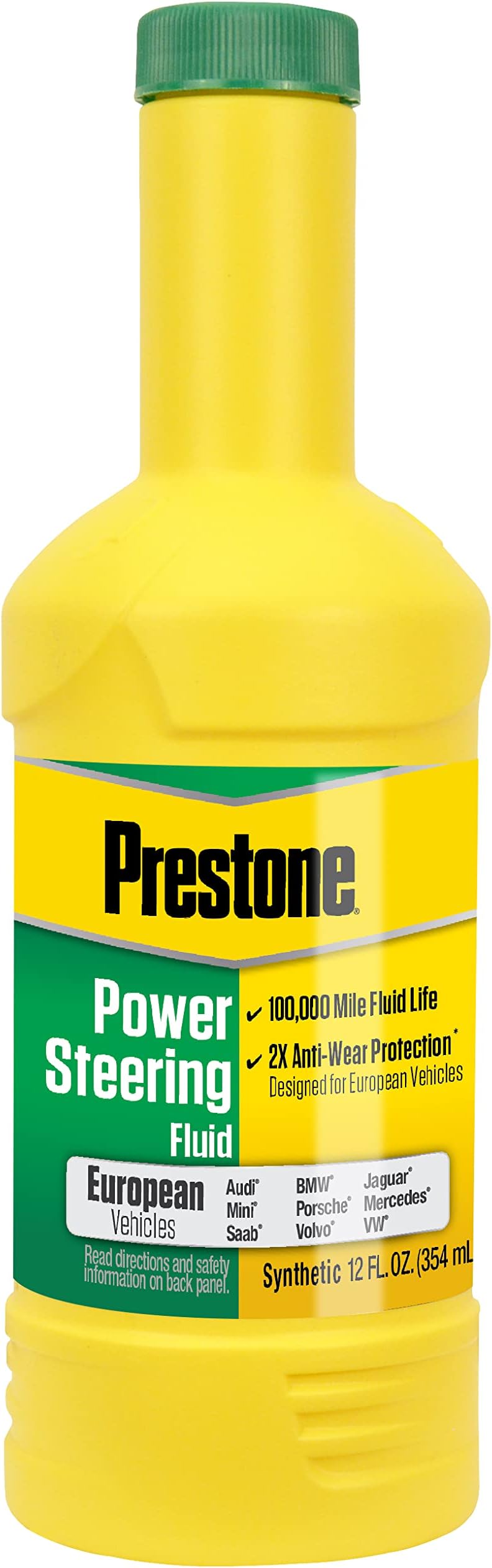 Prestone AS268 Power Steering Fluid for European Vehicles - 12 oz.