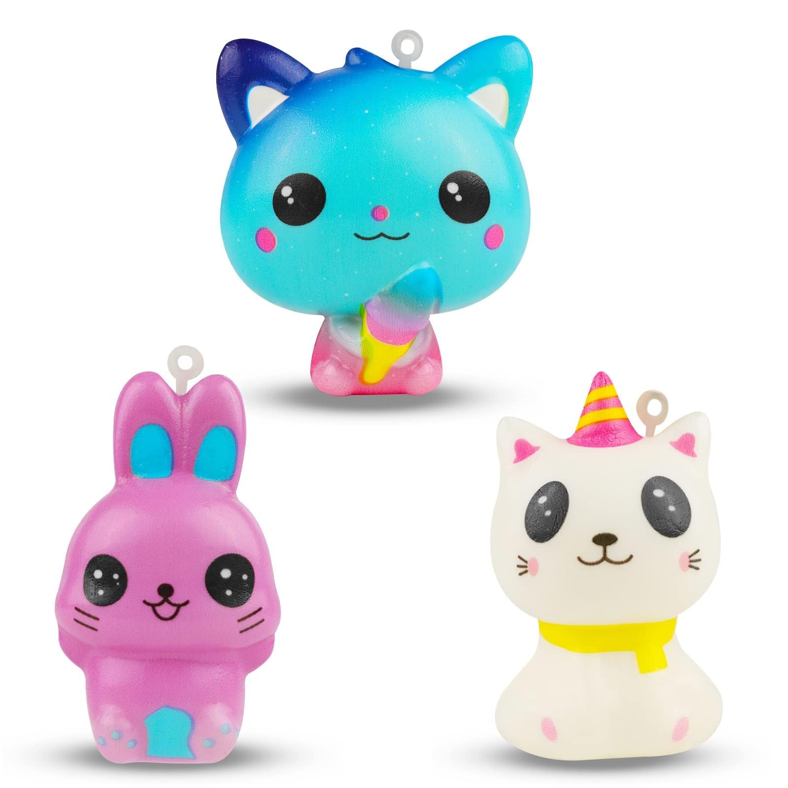 Buy Anboor Animal Squishies Kawaii Mini Squishy Toys Cat Bunny Bear