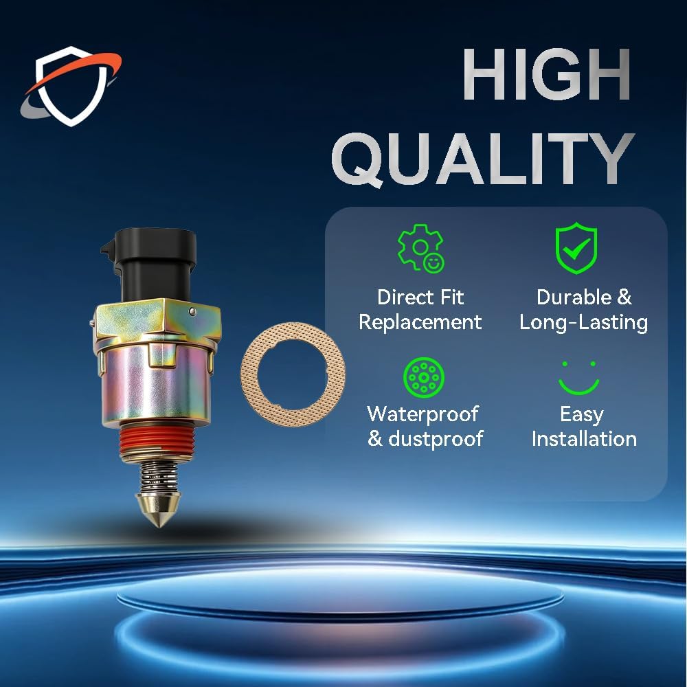 217-437 17111288 25527077 Fuel Injection Injector Idle Air Control Valve IACV Compatible with Cadillac CHEVY Blazer Camaro Caprice Astro for GMC C1500 C2500 C3500 K1500 K2500 K3500 for Oldsmobile