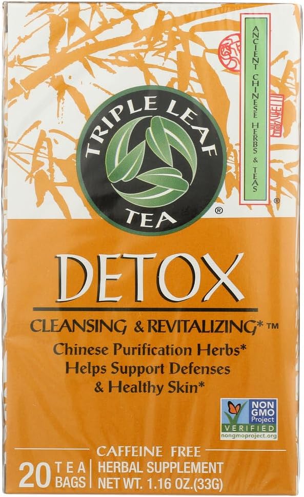 Triple Leaf Detox Tea - 20 bags (Pack of 2)