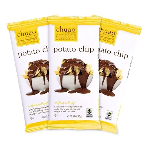 Miniatura 7 de Chuao Chocolatier Firecracker - Barras de chocolate negro  Chocolate gourmet con sal marina chipotle artesanal europeo sin conservantes  Para cestas