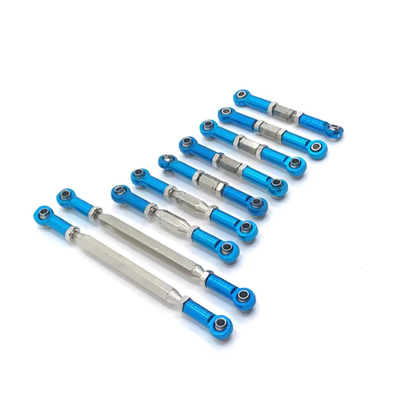 para WLtoys 12423 12427 1/12 RC Varilla De Tracción Ajustable Metal