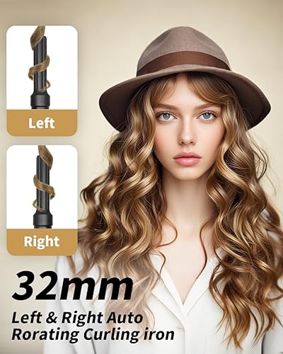 Miniatura 2 de Cepillo de secado de pelo difusor, 7 en 1, moldeador de cabello con envoltura de aire, secador de pelo de 1400 vatios para mujeres, herramientas de