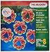 Beadery Holiday Beaded Ornament Kit, 2.25-Inch, Cranberry Wreath, Makes 8 Ornaments