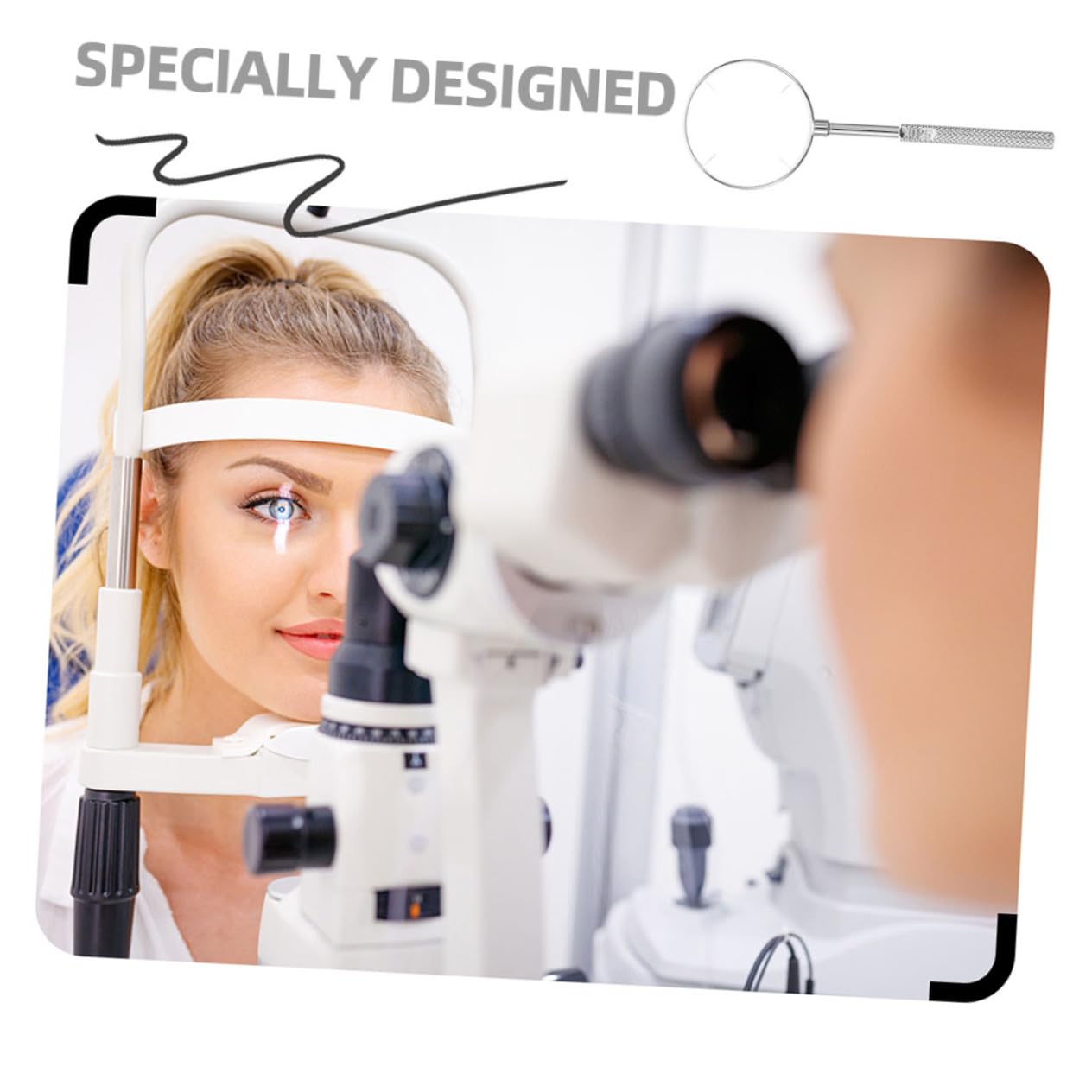 Alipis 10pcs Cross Cylinder Optical Lens Portable Optometry Tools for Accurate Testing Essential Accessories for Eye Care Professionals