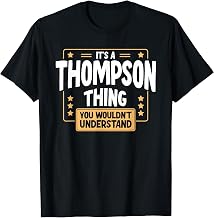 Team Thompson Family T-Shirt