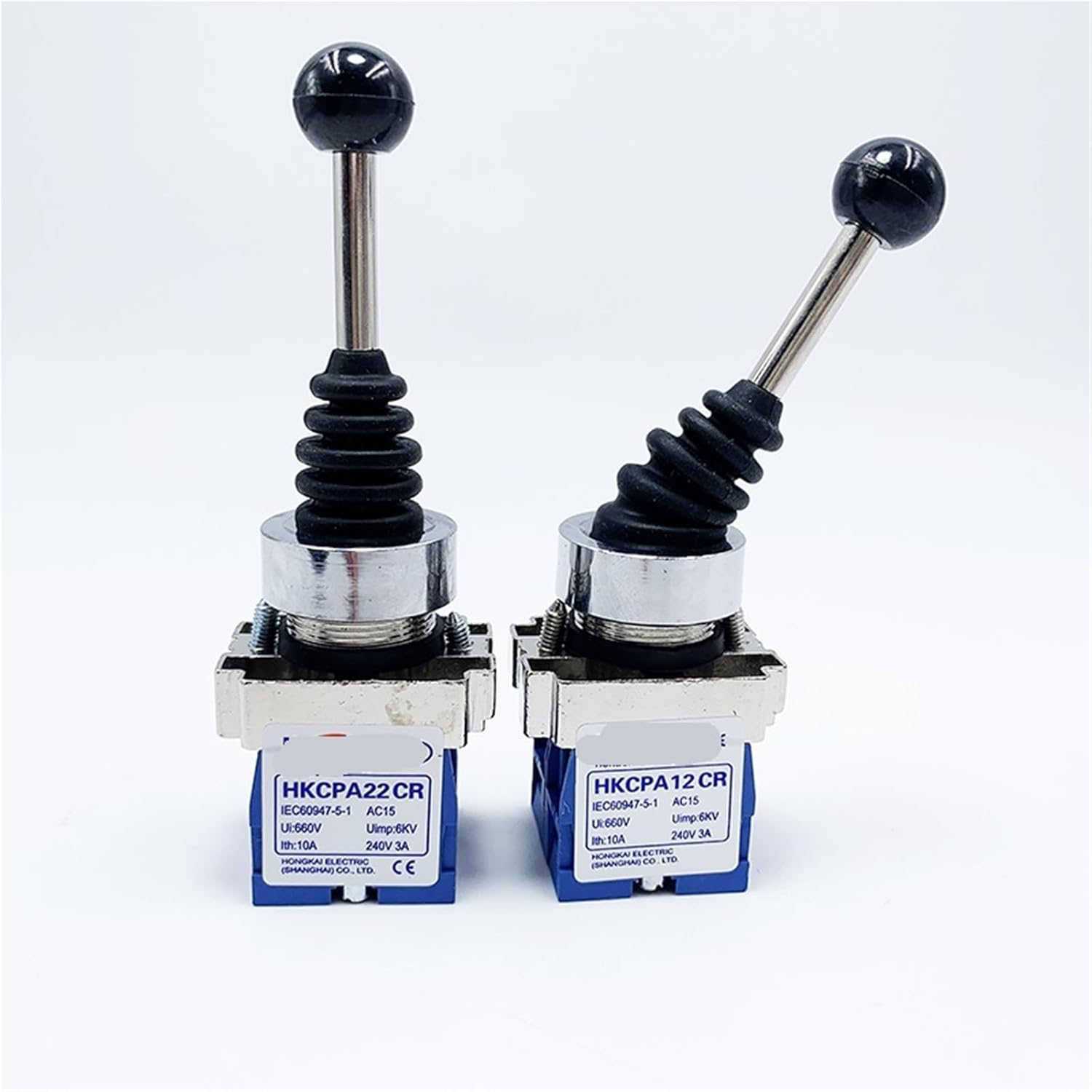 22mm Cross Switch 2Way 2Position Self Latching Reset Momentary 2NO Master PA12 PA22 1Pcs(2Way Self Latching)