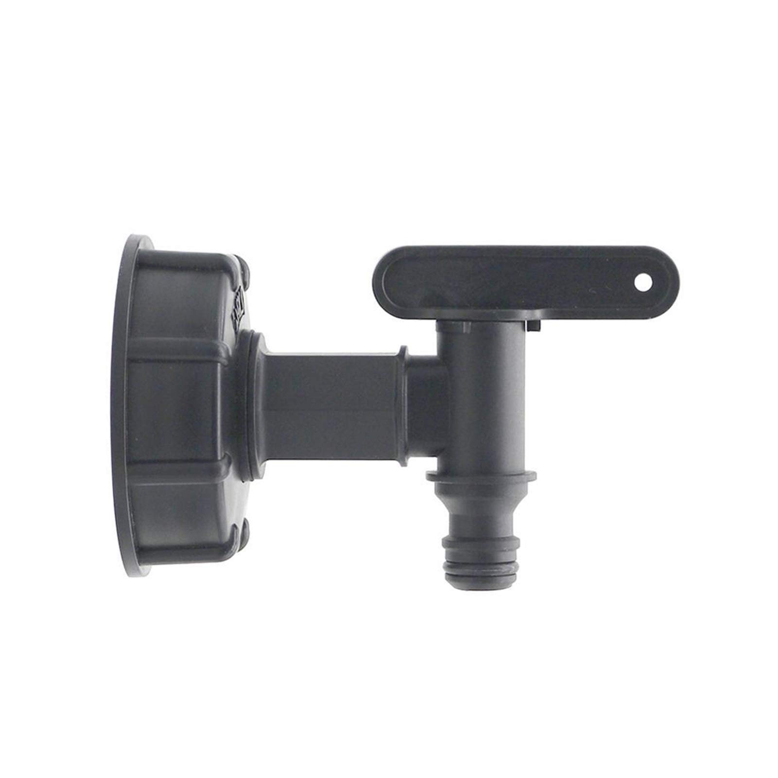 Adapter złącza węża 60 mm do 3/10.2 cm gwint wewnętrzny Ibc zbiornik zawór wylotowy 15 mm interfejs ogrodowy nawadnianie podłączenie kran 1000L Ibc akcesoria do zbiornika 2 szt