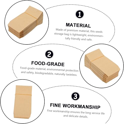 Miniatura 9 de Soporte de salario de bolsa de papel Kraft para sobres de trigo de arroz de maíz a granel de larga duración