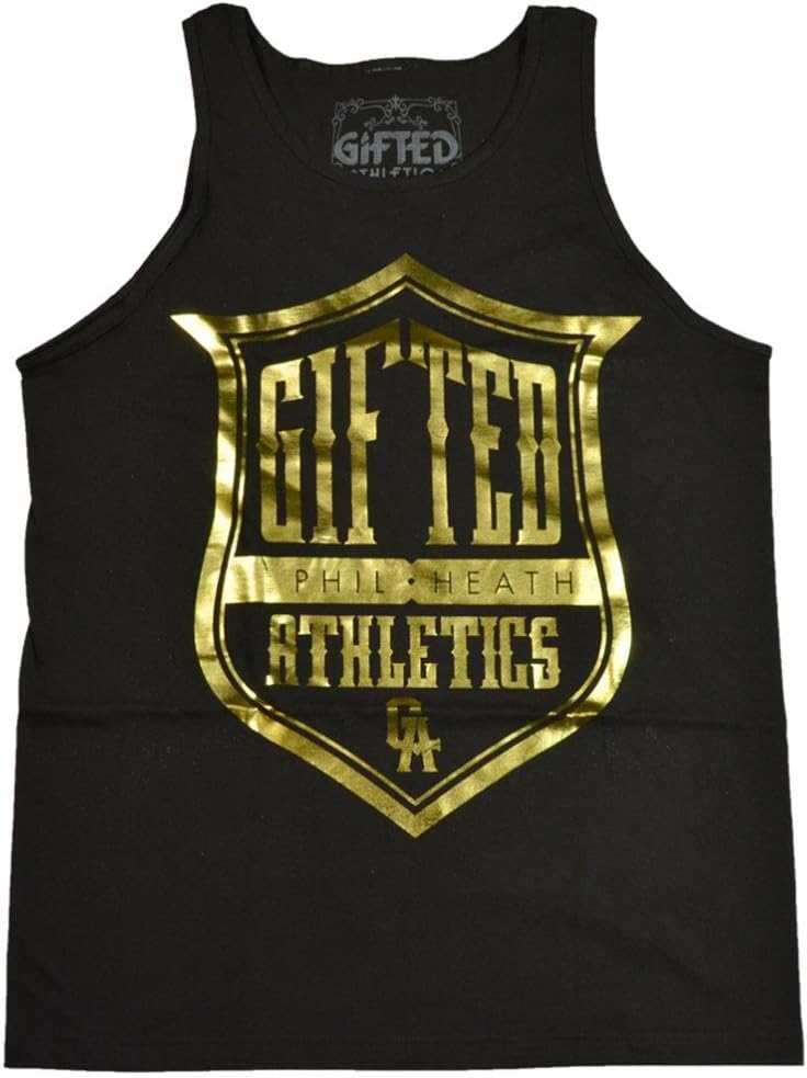 Men's Gold Gift Crest Tank