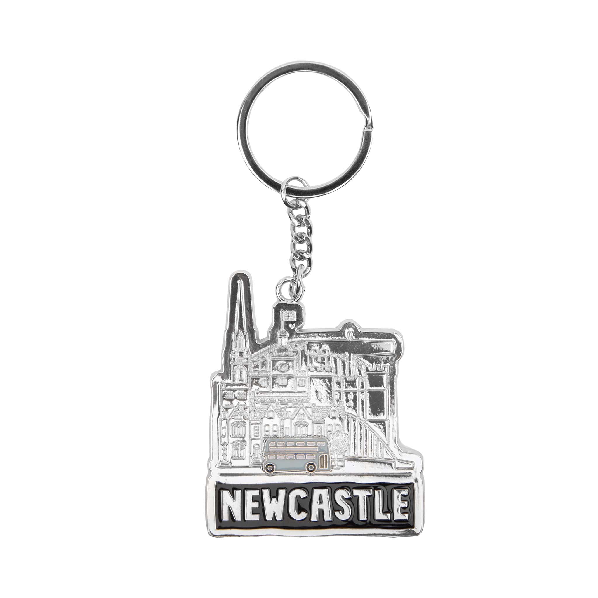 Eurostick Newcastle Big City Angel Of The North Multi Keyring Keychain Bagcharm (Newcastle Cityscape Keyring)