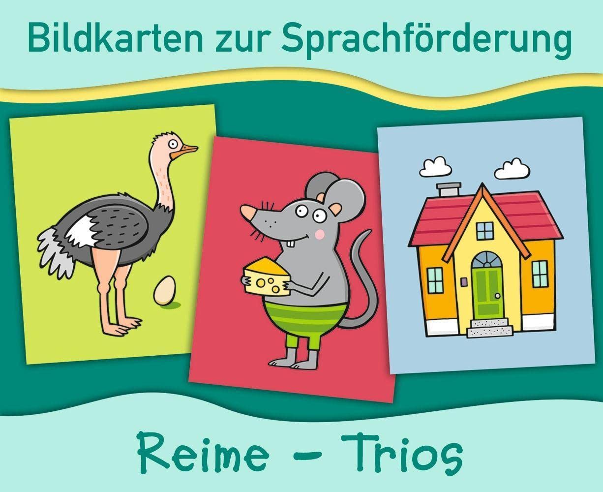 Reime - Trios (Bildkarten zur Sprachförderung)