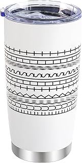 EHZYP Hidden Message Coffee Mug 20oz, Gift for Work Bestie, Funny Coffee Mug, Modern Coffee Lover Gift for Friends, Family, Coworkers (White)