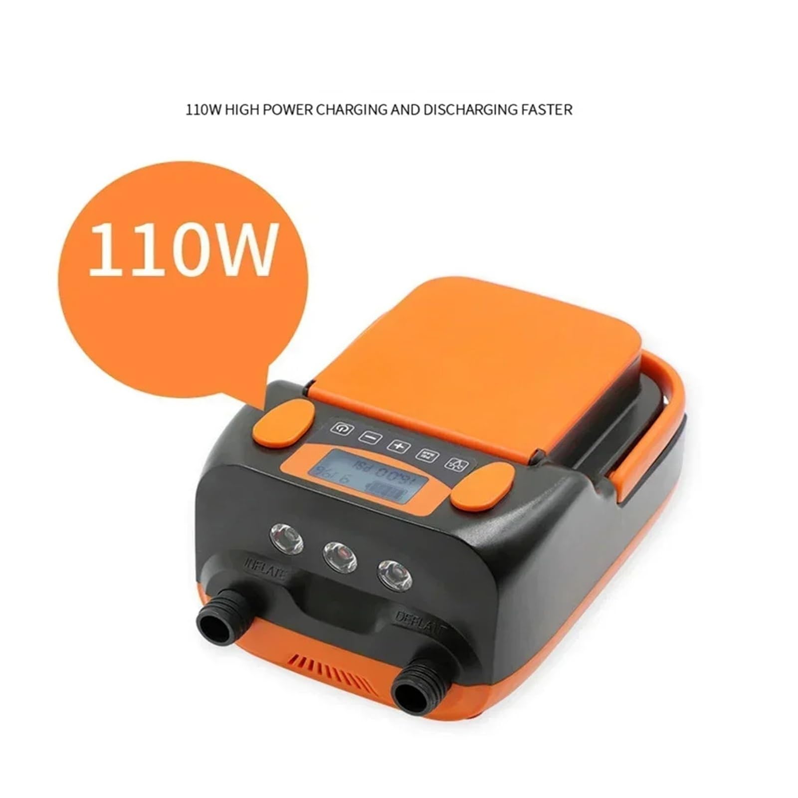Pompa Elettrica, SUP Paddle Board Tavola da surf 12V Batteria for auto Gonfiatore elettrico Pompa di gonfiaggio for barca