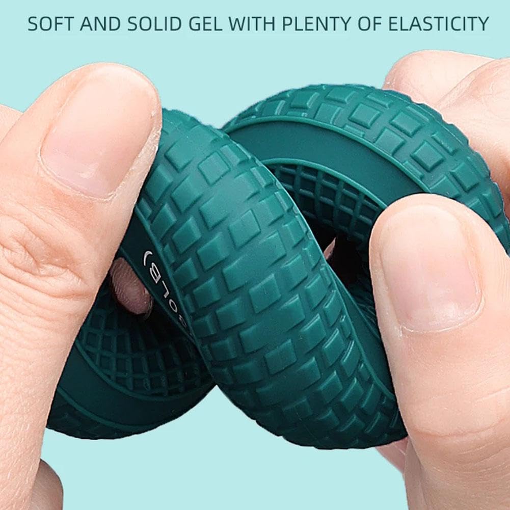 Rafforzatore Della Presa In Silicone – 3 Anelli Resistenza (30-50 Lbs) – Per Avambraccio E Dita – Sport E Arrampicata