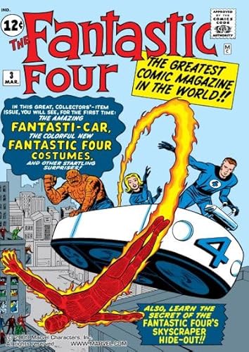 Fantastic Four (1961-1998) #3 (Fantastic Four (1961-1996))
