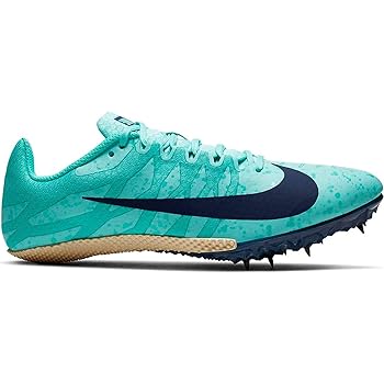 blue track spikes