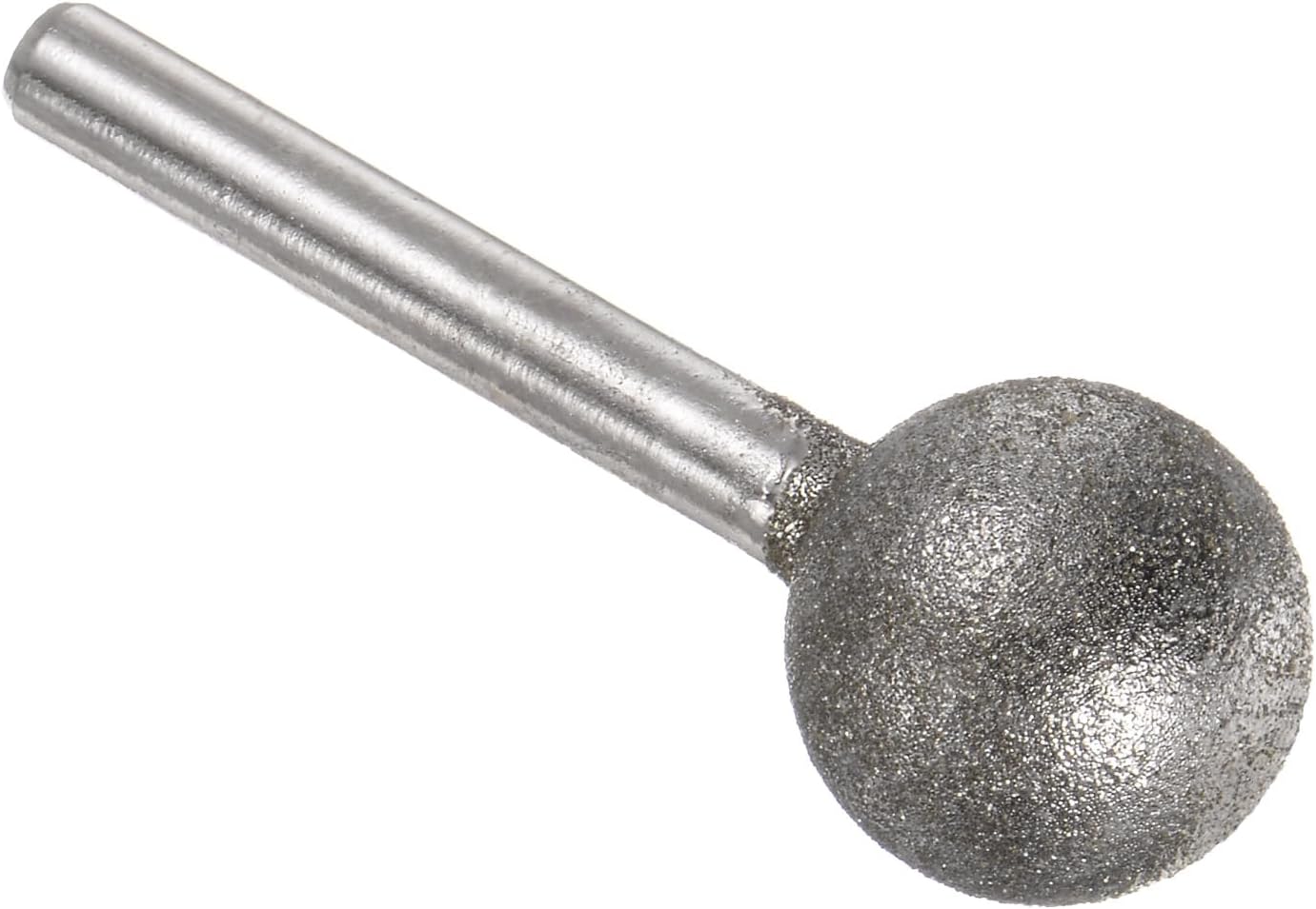 Diamond Grinding Bit - [20mm Dia 120 Grtis] Ball Head Carving Drill Bits Rotary Tool for Carving Polishing Use | 6mm Round Shank