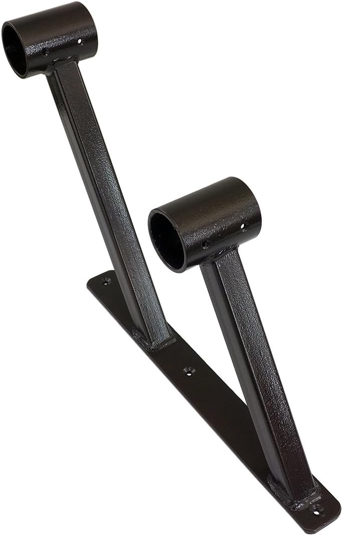 DuroBarre Ballet Double Barre Center Bracket 1 3/4" Diameter - Ballet Dance Studio Wall Mount