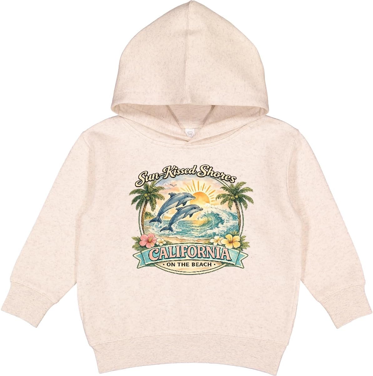 inktastic California Beach Toddler Hoodie