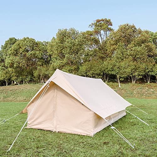Carpa de camping 4 estaciones de lona tipo yurt miniatura 6
