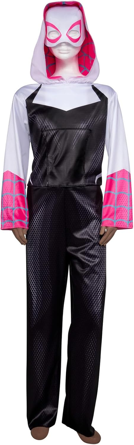 Marvel Spider-Gwen Official Youth Adaptive Costume - Costumes with Adaptive Features (Wheel Cover Sold Separately)