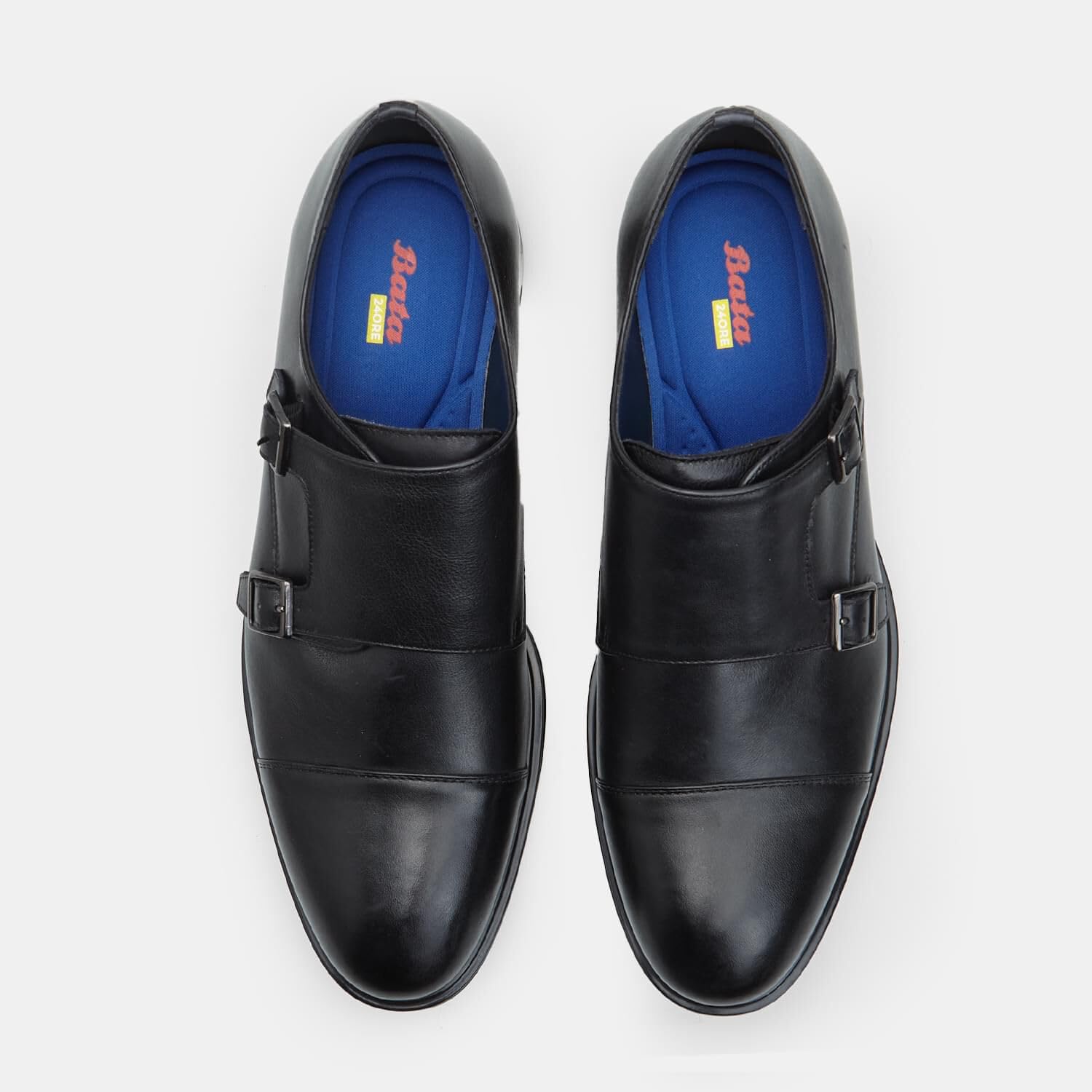 BATA Monk Strap in Pelle da Uomo 24H Elegante e Confortevole