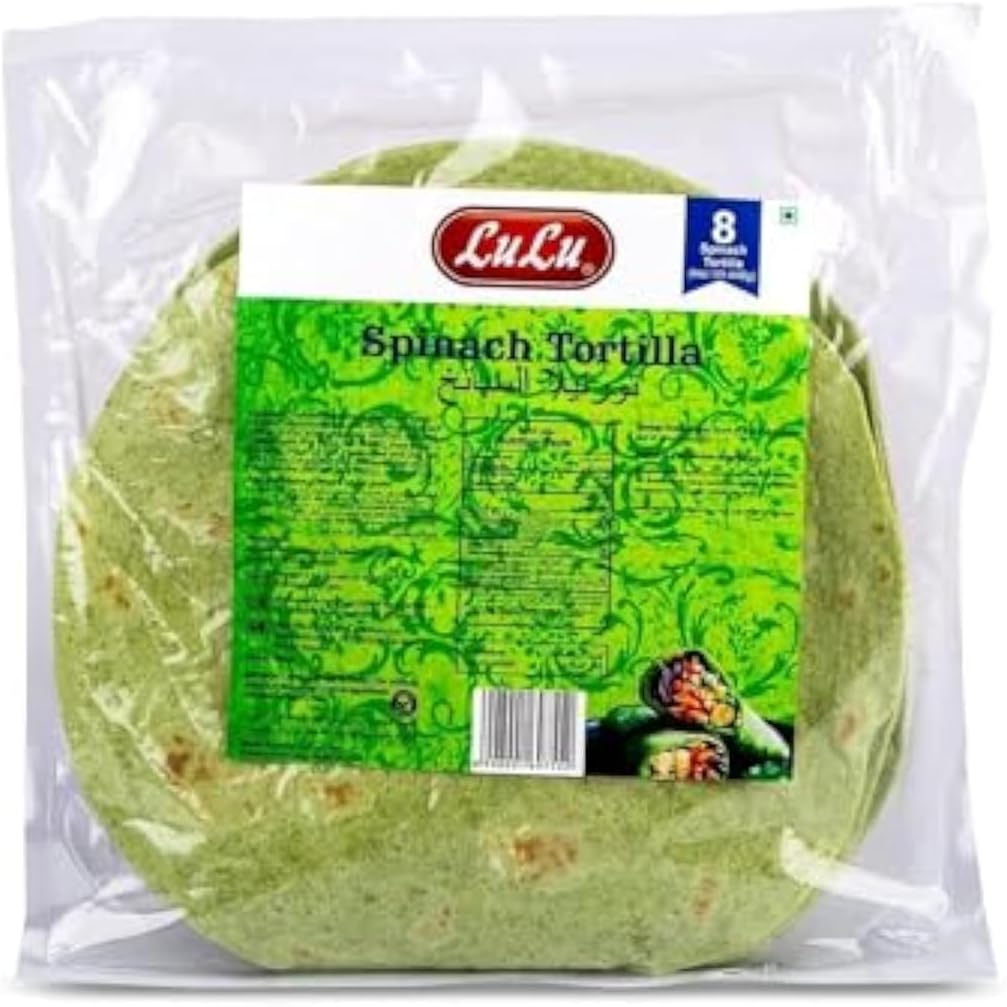 Signature Lulu Spinach Tortilla Wrap 8pcs