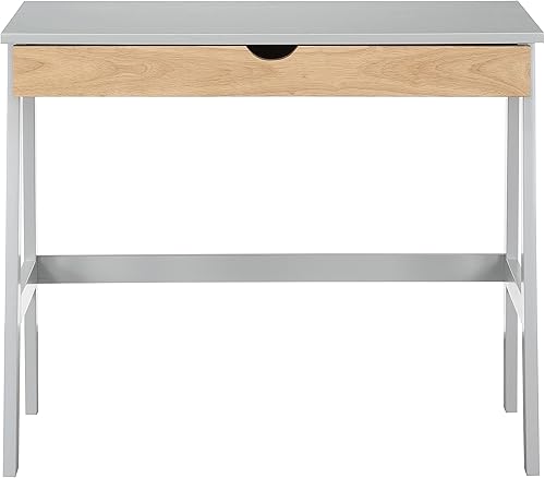 Miniatura 4 de Olive & Opie Escritorio Hilton, gris y natural