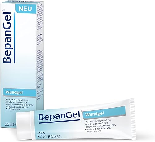 Miniatura 3 de Bepanthen Gel de heridas enfría y promueve la curación de heridas, adecuado para abrasiones superficiales, especialmente heridas llorosas, cortas,