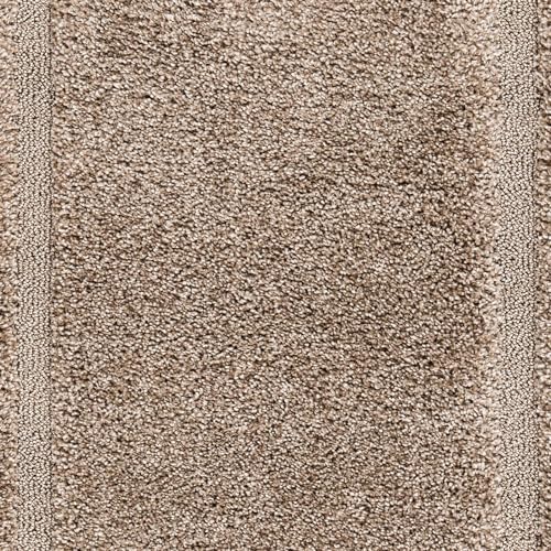 Image of Carpet for Hallway, Kitchen, and Modern InteriorsCarpetCozy Shag Runner for Living Room, Bedroom & Office Decor ETC Size 2x6 feet, Patten-Solid Mouse Rect